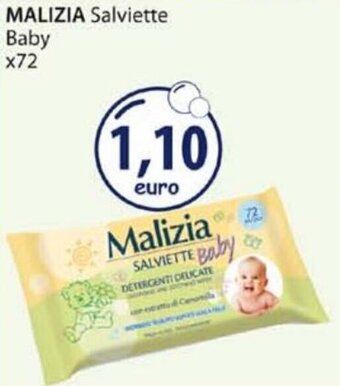 Acqua & Sapone Malizia Salviette Baby x72 offerta