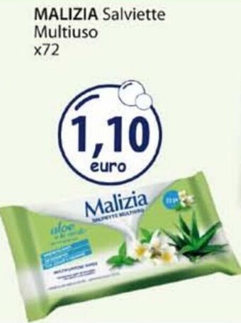 Acqua & Sapone Malizia Salviette Multiuso x72 offerta