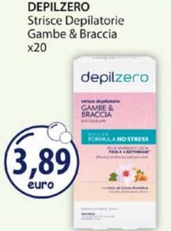 Depilzero Strisce Depilatorie Gambe & Braccia x20