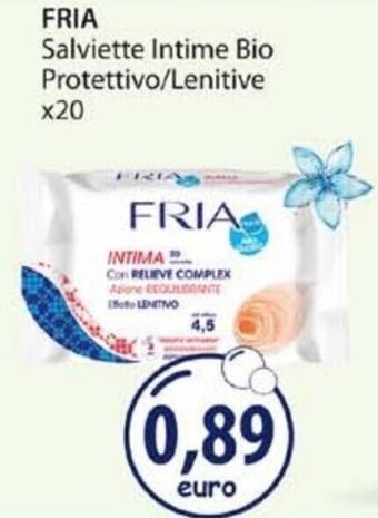 Acqua & Sapone Fria Salviette Intime Bio Protettivo/Lenitive x20 offerta