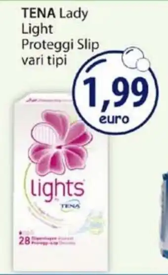 Acqua & Sapone Tena Lady Light Proteggi Slip vari tipi offerta