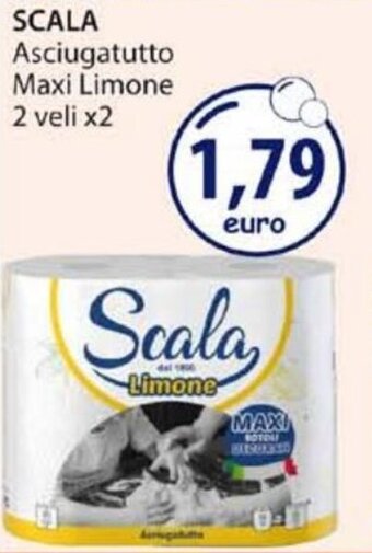 Acqua & Sapone Scala Asciugatutto Maxi Limone 2 veli x2 offerta