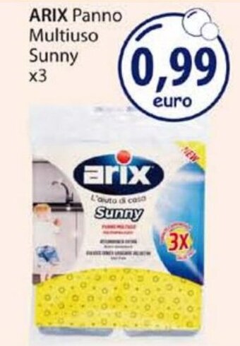 Acqua & Sapone Arix Panno Multiuso Sunny x3 offerta
