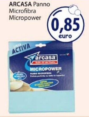 Acqua & Sapone Arcasa Panno Microfibra Micropower offerta