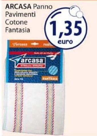 Acqua & Sapone Arcasa Panno Pavimenti Cotone Fantasia offerta