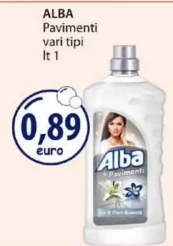 Acqua & Sapone Alba Pavimenti vari tipi 1 lt offerta