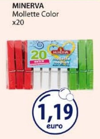 Acqua & Sapone Minerva mollette Color x20 offerta