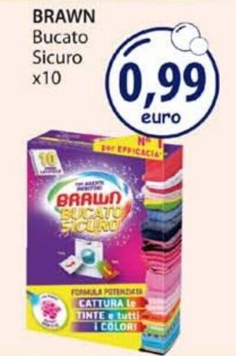 Acqua & Sapone Brawn Bucato Sicuro x10 offerta