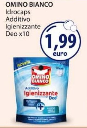Acqua & Sapone Omino Bianco Idrocaps Additivo Igienizzante Deo x10 offerta
