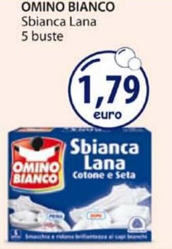 Omino Bianco Sbianca Lana 5 Buste