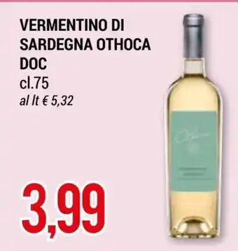 Vermentino Di Sardegna Othoca Doc 75 cl.
