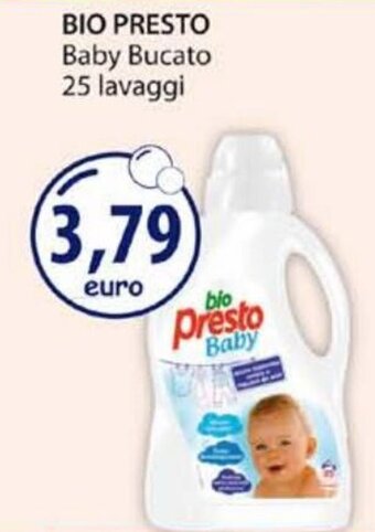 Acqua & Sapone Bio Presto Baby Bucato 25 lavaggi offerta