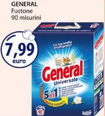 Acqua & Sapone General Fustone 90 misurini offerta