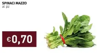 Prezzemolo e Vitale Spinaci Mazzo al pz offerta