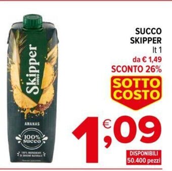 Iperal Skipper Succo 1 lt. offerta