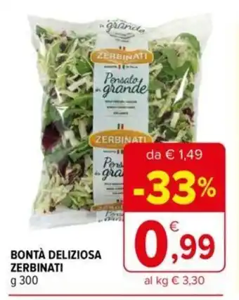 Iperal Bontà Deliziosa Zerbinati 300 g offerta