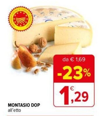 Iperal Montasio DOP all'etto offerta