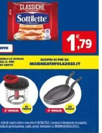 Iperal Classiche Sottilette offerta