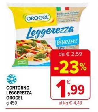 Iperal Orogel Contorno Leggerezza 450 g offerta