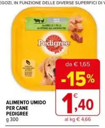 Iperal Pedigree Alimento Umido Per Cane 300 g offerta
