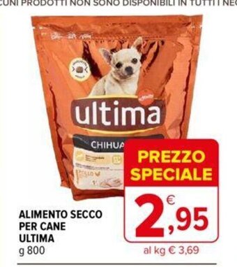 Iperal Ultima Alimento Secco Per Cane 800 g offerta