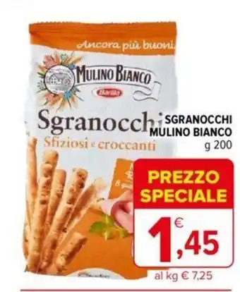 Iperal Sgranocchi Mulino Bianco 200 g offerta