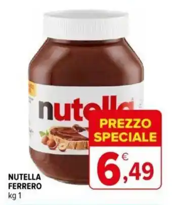 Iperal Nutella Ferrero 1 kg offerta