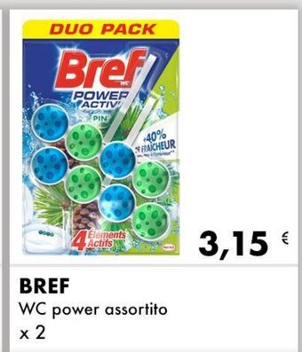 Iper Tosano Bref WC power assortito x 2 offerta