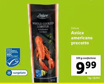 Deluxe Astice americano precotto 325 g confezzione
