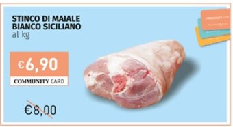 Prezzemolo e Vitale Stinco di Maiale Bianco Siciliano offerta