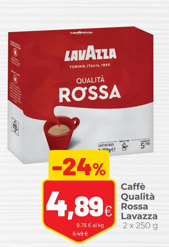 Coop Lavazza Caffè Qualità Rossa 2 x 250 g offerta