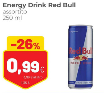 Coop Red Bull Energy Drink assortito 250 ml offerta