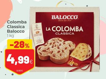 Coop Balocco Colomba Classica 1 kg offerta