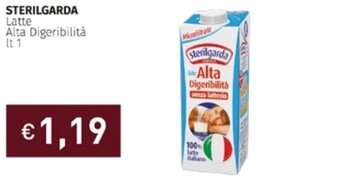 Prezzemolo e Vitale Sterilgarda Latte Alta Digeribilità lt 1 offerta