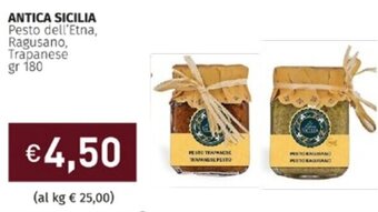 Prezzemolo e Vitale Antica Sicilia Pesto dell'Etna, Ragusano, Trapanese gr 180 offerta
