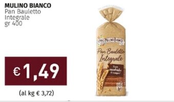Prezzemolo e Vitale Mulino Bianco Pan Bauletto Integrale gr 400 offerta