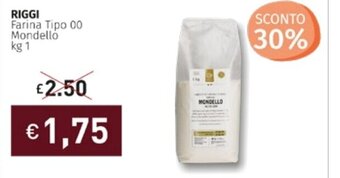 Prezzemolo e Vitale Riggi Farina Tipo 00 Mondello kg 1 offerta