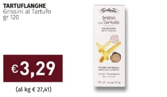 Tartuflanghe Grissini al Tartufo gr 120