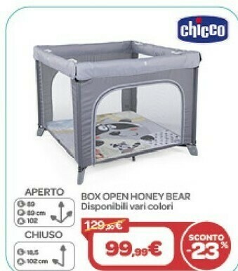 Bimbo Store Chicco Box Open Honey Bear offerta