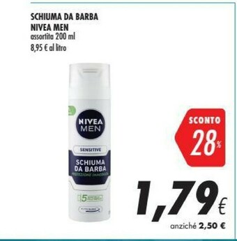 Coop Nivea 81740 Gel Da Barba 200 Ml offerta