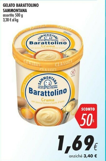 Coop Sammontana Barattolino Crema 500 G(ml) offerta