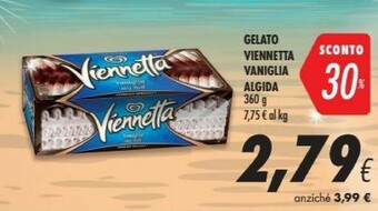 Coop Algida Viennetta L'Originale Vaniglia 360 G(ml) offerta