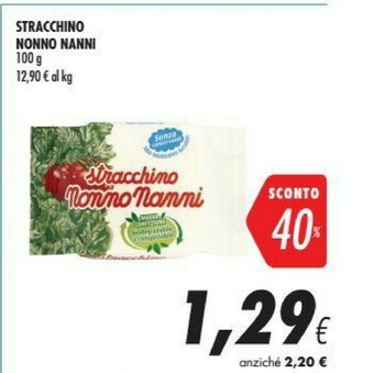 Coop Nonno Nanni Stracchino offerta
