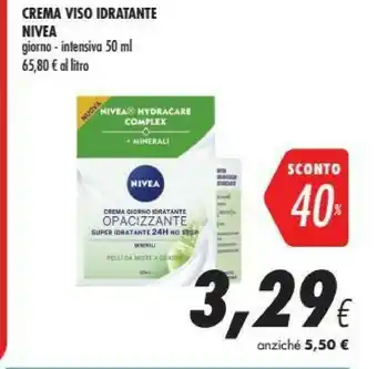 Coop Nivea 81285-07000 Crema Giorno 50 Ml offerta