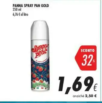 Coop Spray pan Na Pan Gold offerta