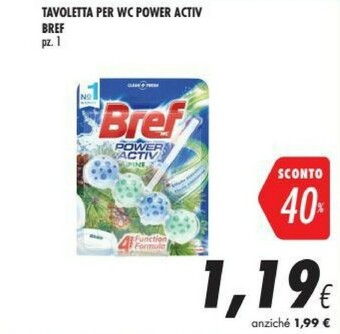 Coop Bref Tavoletta Per Wc Power Activ offerta