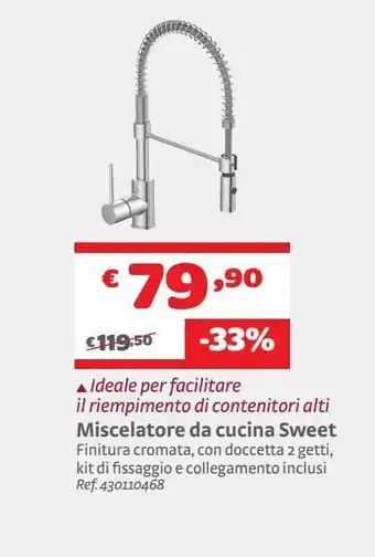 Miscelatore da cucina sweet