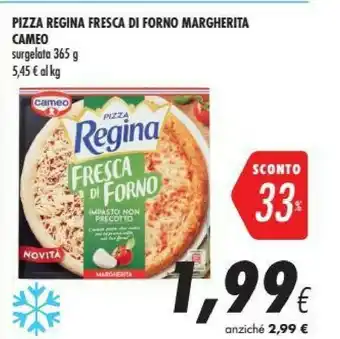 Coop Regina Pizza Fresca Di Forno Margherita offerta
