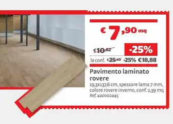 Bricocenter Pavimento laminato rovere offerta