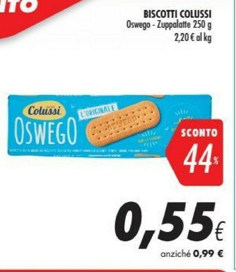 Coop Colussi Biscotti offerta